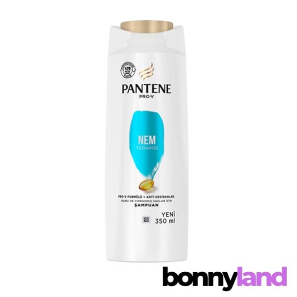 شامپو پنتن PANTENE مدل Nem Terapisi مناسب موهای خشک و آسیب دیده 350 میل