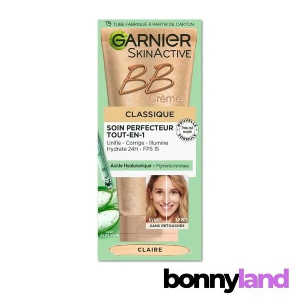 بی بی کرم کلاسیک مناسب برای انواع پوست گارنیر GARNIER شماره 01 LIGHT حجم 50 میل