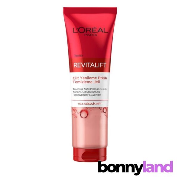 ژل شستشوی صاف کننده و ضد پیری لورال LOREAL رویتالیفت حجم 150 میل