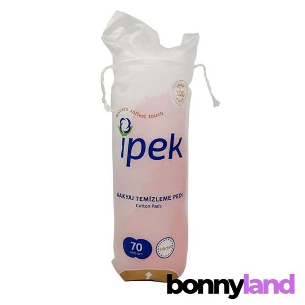 پد آرایش پاک کن ایپک IPEK تعداد 70 عددی