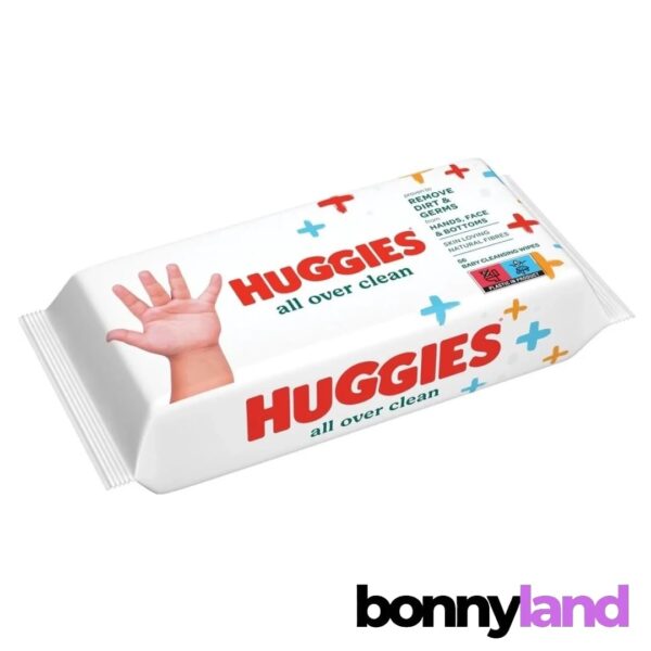 دستمال مرطوب هاگیز HUGGIES تعداد 56 عددی