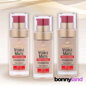 کرم پودر گابرینی GABRINI مدل Visible Matte حجم 30 میل