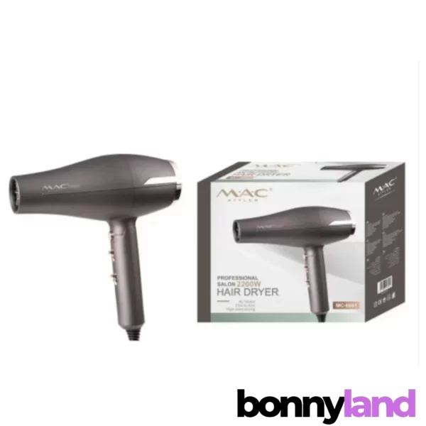 سشوار مک استایلر MAC Styler مدل MC-6681: خشک کردن حرفه‌ای مو در خانه