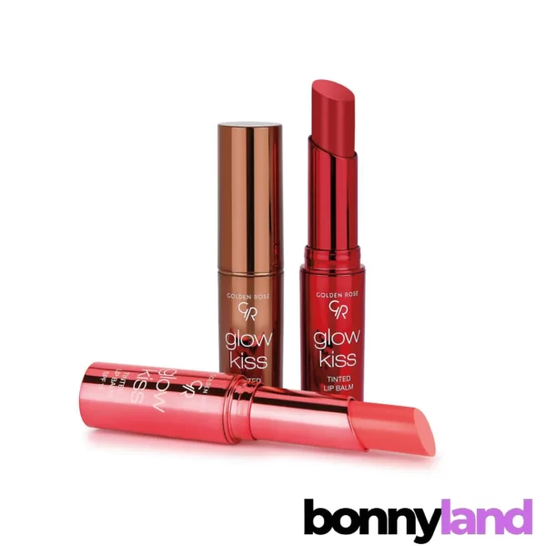 تینت لب جامد گلدن رز Golden Rose Glow Kiss: رنگی طبیعی و ماندگار برای لب‌های شما