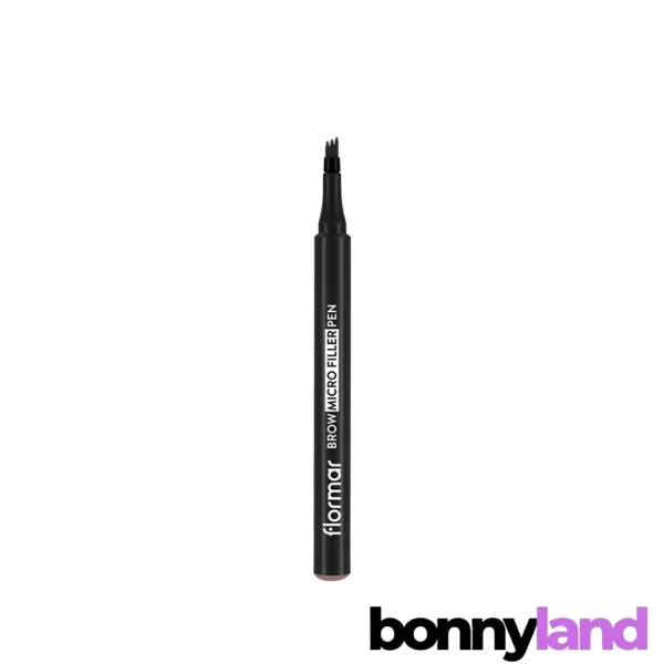 مداد ابرو فلورمار مدل BROW MICRO FILLER PEN: ابروهایی طبیعی و پرپشت با ماندگاری بالا