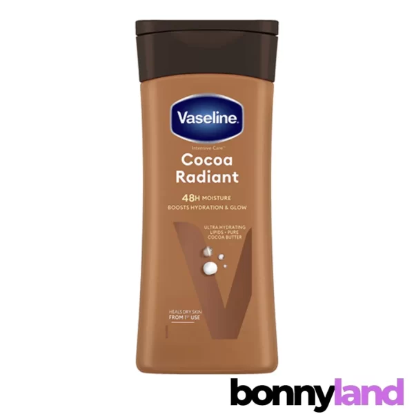 لوسیون بدن وازلین VASELINE مدل Cocoa radiant حجم 200 میل