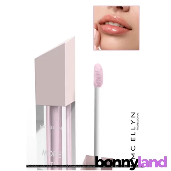 رژ لب مایع مک الین مدل MORE LIP KISS PINK LIP GLOSS: درخشش و رنگ صورتی جذاب برای لب‌هایی بی‌نظیر - Image 3