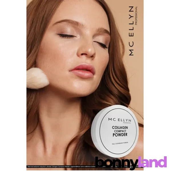 پودر پنکیک کلاژن مک الین COLLAGEN COMPACT POWDER: پوستی صاف، مات و جوان با پوششی طبیعی - Image 4