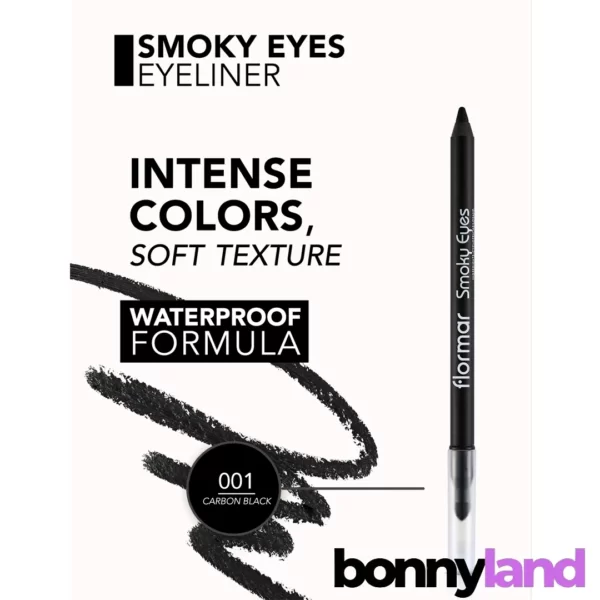 مداد چشم دو سر ضد آب فلورمار FLORMAR مدل Smoky Eyes Waterproof - Image 4