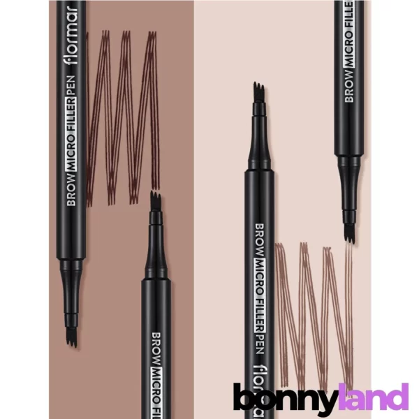 مداد ابرو فلورمار مدل BROW MICRO FILLER PEN: ابروهایی طبیعی و پرپشت با ماندگاری بالا - Image 5