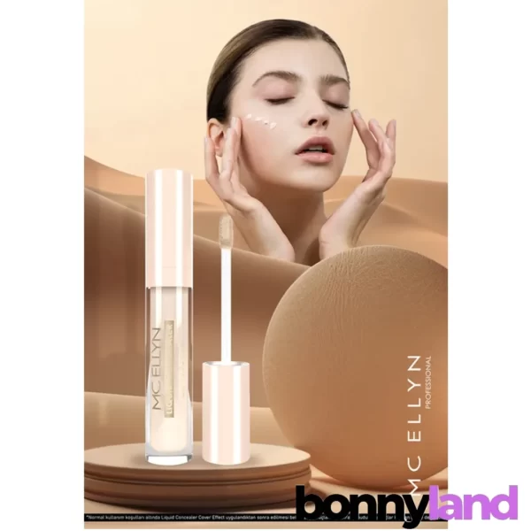 کانسیلر مایع مک الین LIQUID CONCEALER: پوشش کامل و طبیعی برای داشتن پوستی بی‌نقص - Image 4