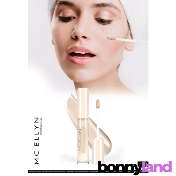 کانسیلر مایع مک الین LIQUID CONCEALER: پوشش کامل و طبیعی برای داشتن پوستی بی‌نقص - Image 5