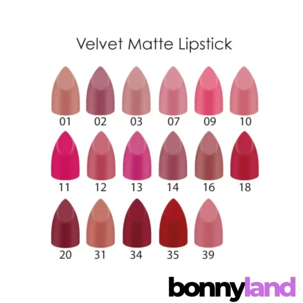 رژ لب جامد مات گلدن رز Golden Rose مدل Velvet Matte Lipstick : رنگی مات و مخملی برای لب‌های شما - Image 3