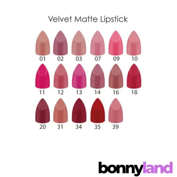 رژ لب جامد مات گلدن رز Golden Rose مدل Velvet Matte Lipstick : رنگی مات و مخملی برای لب‌های شما - Image 4
