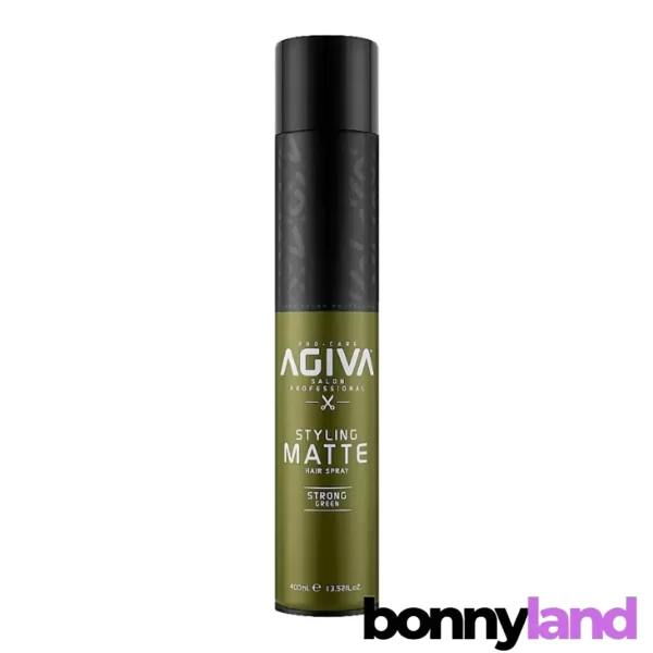 اسپری حالت دهنده مو آگیوا AGIVA مدل Styling Matte: تثبیت قوی و جلوه‌ای مات برای موهای شما
