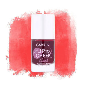 تینت لب و گونه گابرینی - رنگ CORAL RED