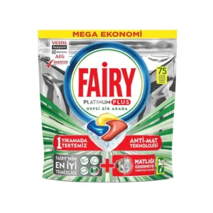 قرص ماشین ظرفشویی پلاتینیوم پلاس فیری 75 عددی