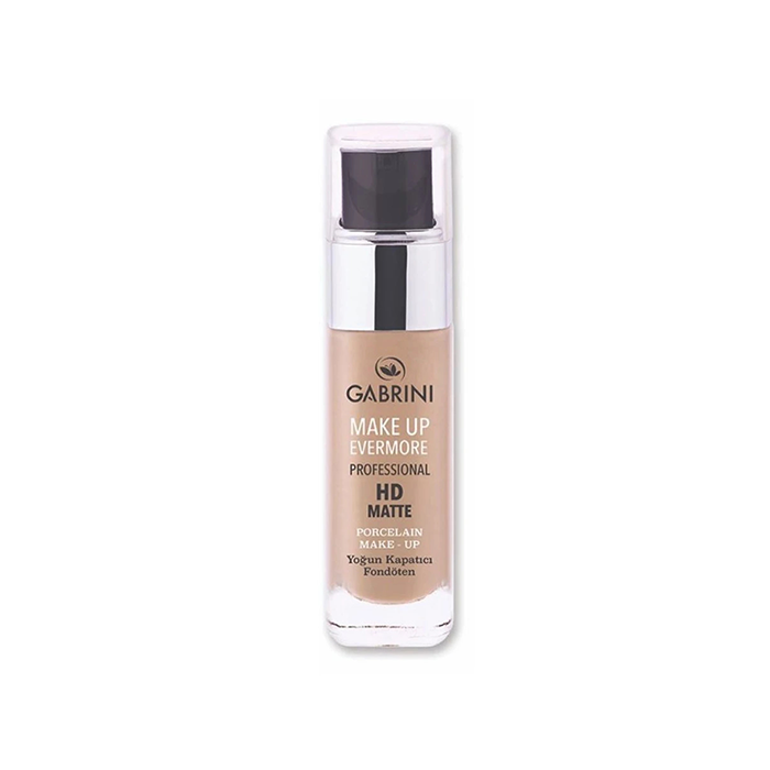 gabrini-hd-matte-foundation-no-01 کرم پودر مات HD گابرینی - شماره 01