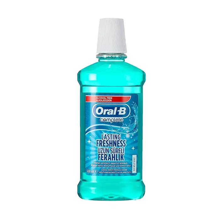 Oral-B Complete Coolmint Mouthwash 500 ml دهانشویه lasting freshness اورال بی 500 میل - Image 1
