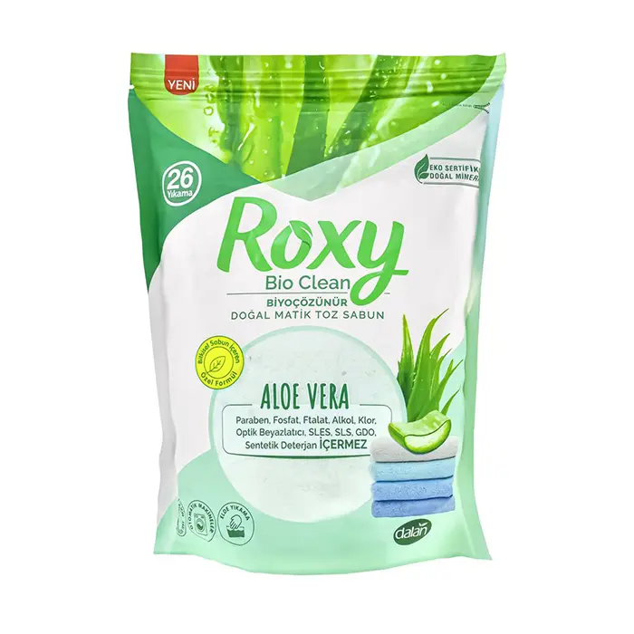 Roxy Aloe Vera Matik Toz Sabun 800 G پودر صابون روکسی رایحه آلوئه ورا 800 گرم - Image 1