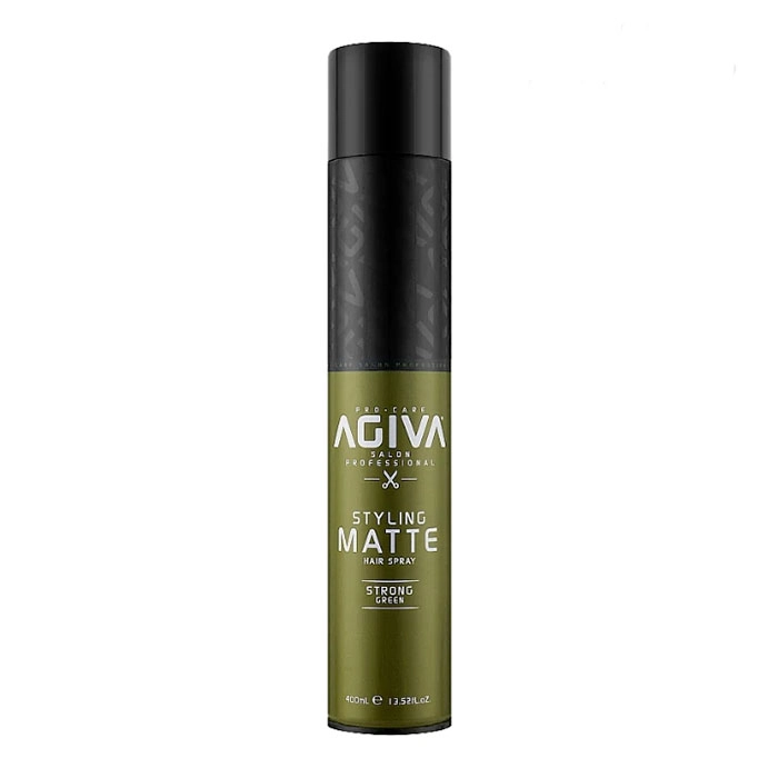 agave-styling-matte-green-strong-hold-hair-spray-400-ml اسپری نگهدارنده مو قوی و مات کننده