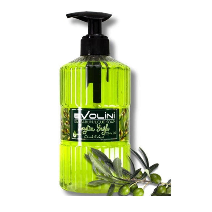 evelini-olive-scented-hand-wash-500-ml مایع دستشویی رایحه زیتون ایولینی