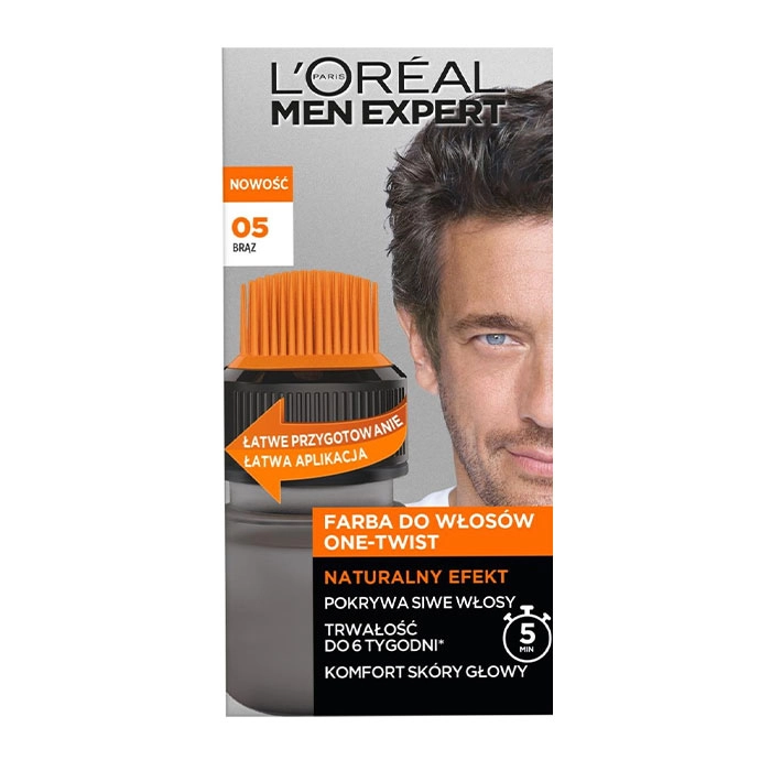 loreal-mens-hair-color-no-05-light-brown رنگ مو مردانه لورآل