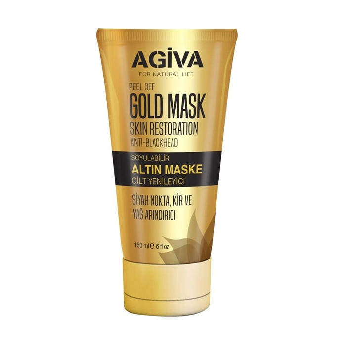 Agiva Soyulabilir Gold Maske 150 ML ماسک صورت جوانساز آگیوا GOLD MASK