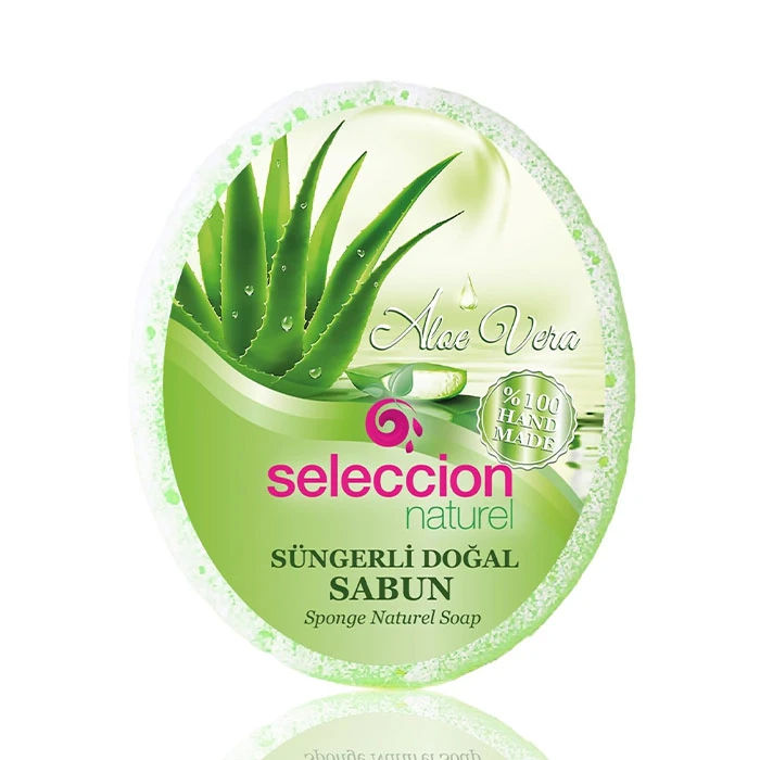 Aloe Vera Selection Sponge Soap 150g صابون اسفنجی آلوورا سلکشن 150 گرم