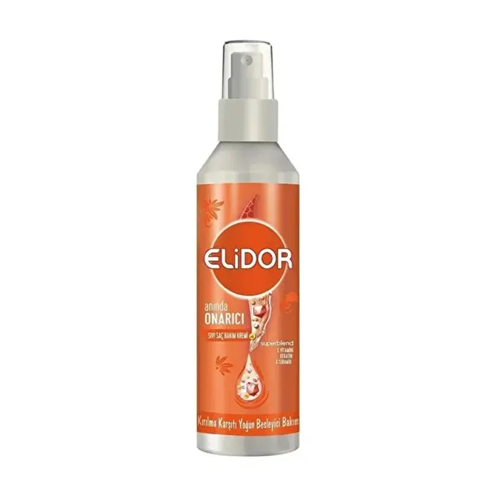 Elidor Onarıcı Bakım Sıvı Saç Kremi 200ml اسپری مو محافظت کننده الیدور 200 میل