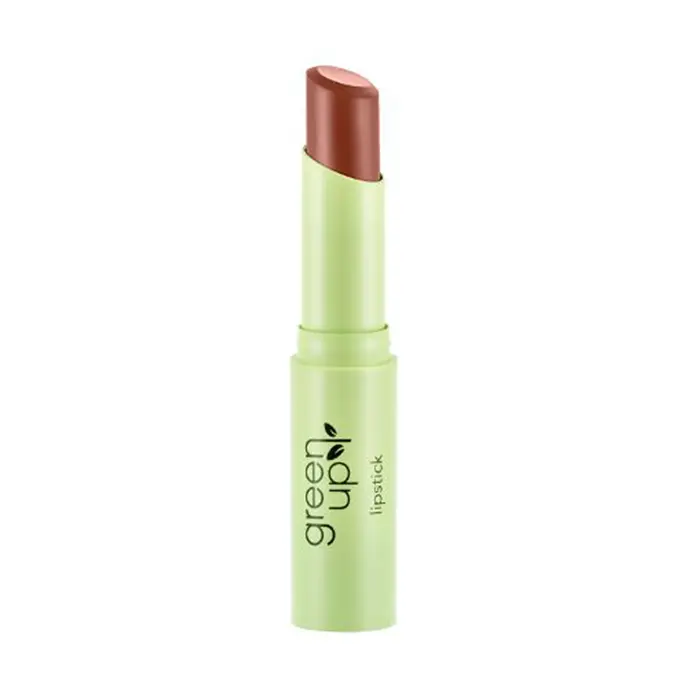 Flormar Green Up Cinnamon tree 008 رژلب جامد گرین فلورمار - شماره 008 cinnamon tree