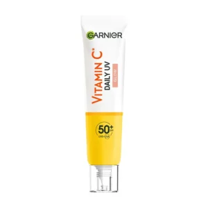 فلوئید ضد آفتاب رنگی ویتامین سی گارنیر با SPF50+