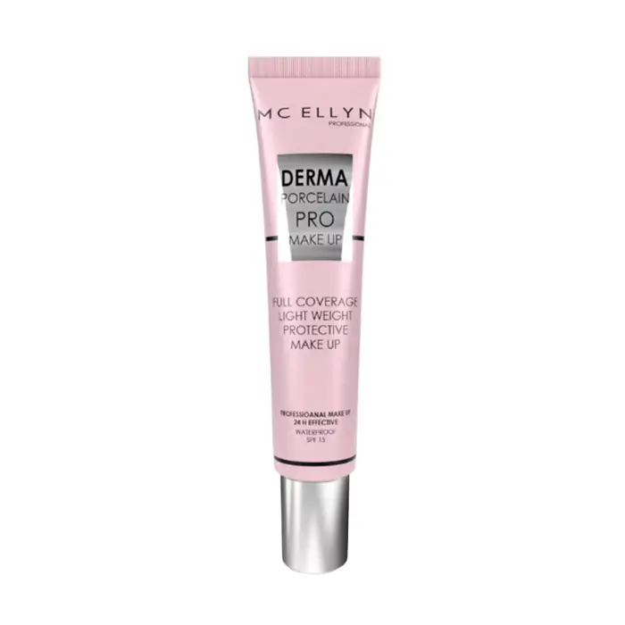 Mc Ellyn Derma Porcelain Foundation 03 کرم پودر فول کاور مدل پرو مک الین - شماره 03 - Image 1