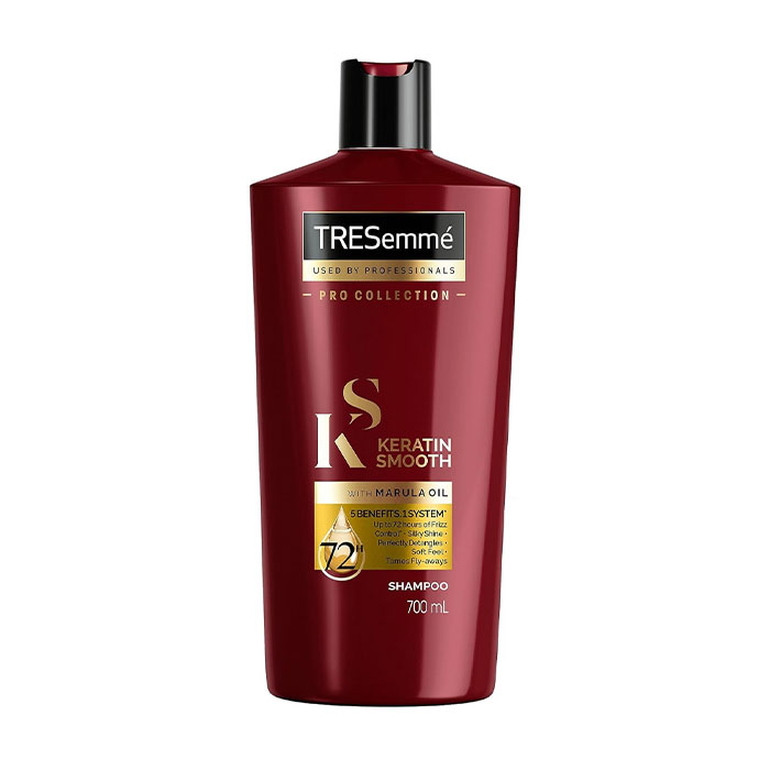 شامپو ترزمه مدل keratin smooth حجم700 میل