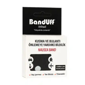 دستبند ضد تهوع سیاه banduff بسته 2 عددی