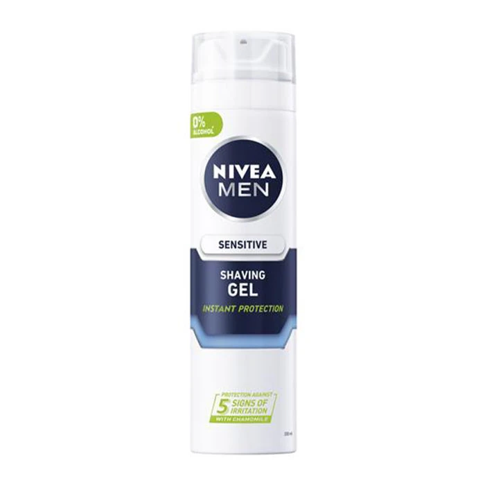 Gillette SENSITIVE Shaving Gel 200 ml ژل اصلاح صورت ژیلت مدل SENSITIVE 200 میل