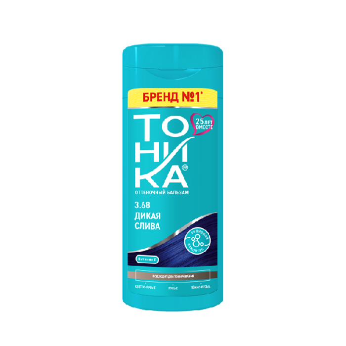 Tonica-Hair-Color-Shampoo-No.-3.68-Carbon-Blue-150-ml شامپو رنگ مو تونیکا شماره 3.68 رنگ آبی کاربنی 150 میل