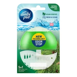 خوشبوکننده و جرمگیر توالت فرنگی ambi pur رایحه درخت چای و کاج 55 میل