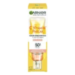 فلوئید ضد آفتاب بیرنگ ویتامین سی گارنیر با SPF50+ - Image 2