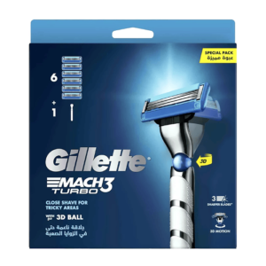دسته ژیلت اصلاح MACH3 سه لبه با 6 یدک