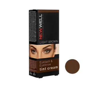 کیت رنگ مژه و ابرو نیوول - رنگ قهوه ای روشن LIGHT BROWN